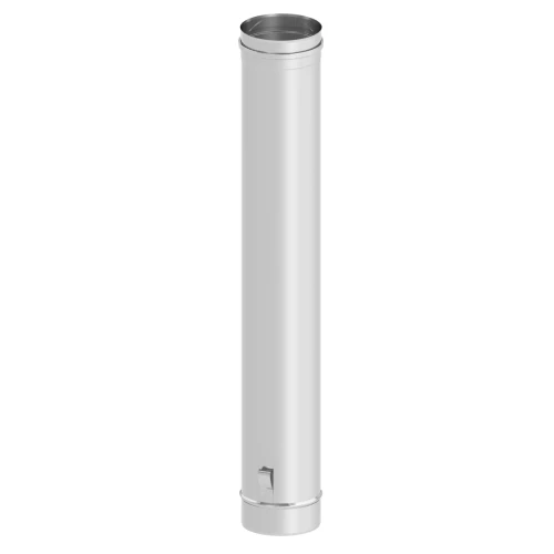 Rura żaroodporna 1m fi200 gr. 0,6mm 1.4404 z uchwytami montażowymi