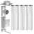 Wkład kominowy żaroodporny 0,8mm 1.4404 5m